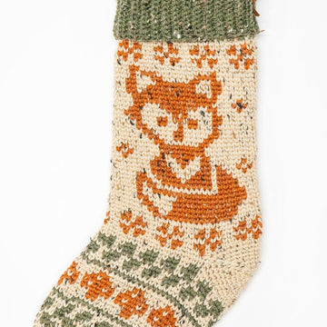 Woodland Fox Stocking