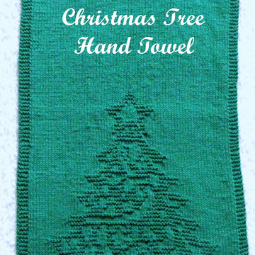 Christmas Tree Hand Towel