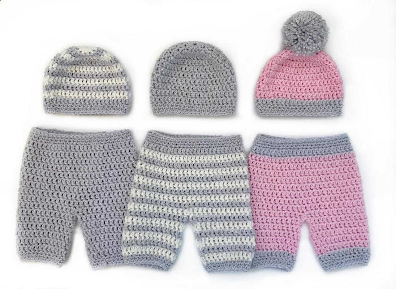 Baby Basics - Pants, Overalls & Beanie Pattern