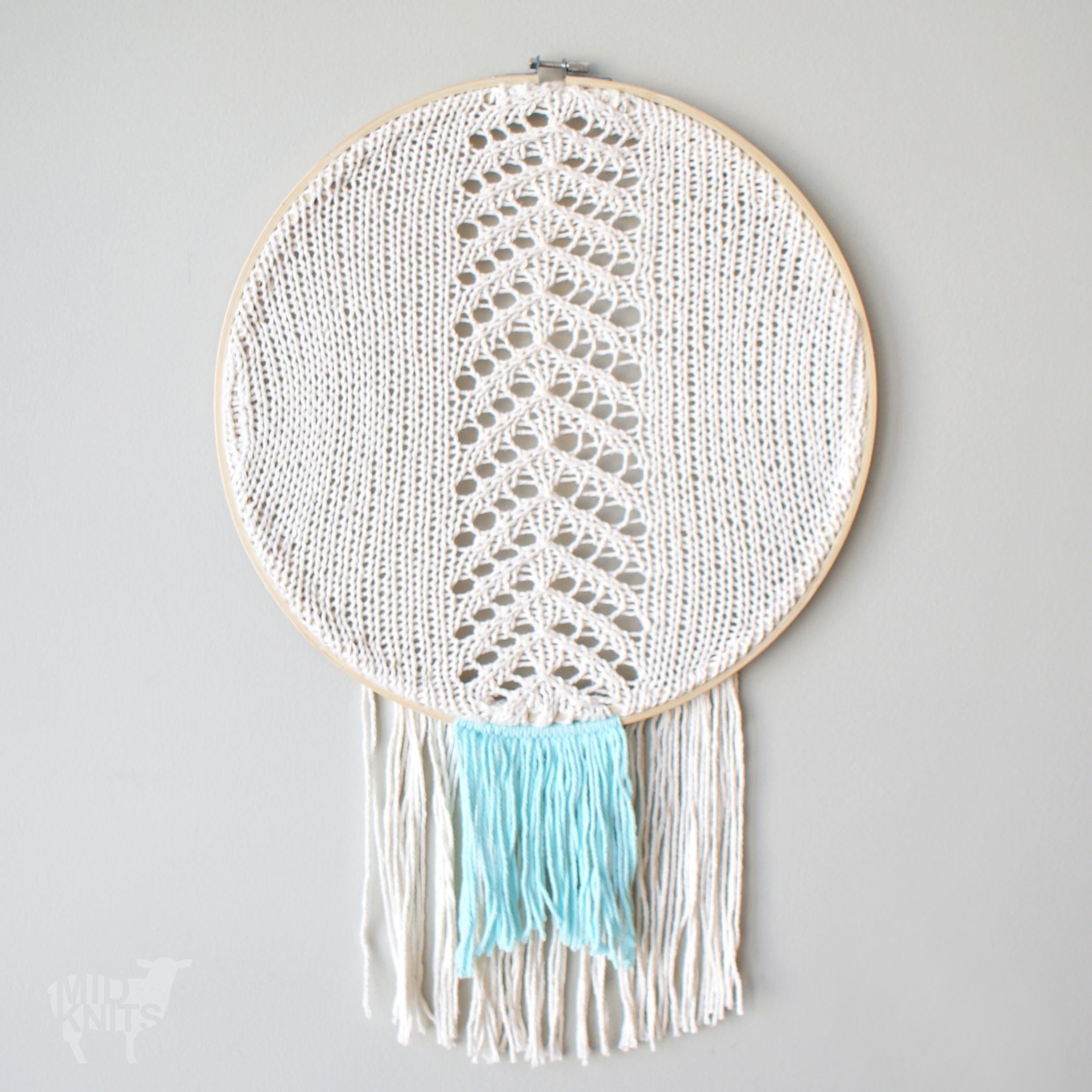 Chevron Fringe Wall Hanging (2015010-2)