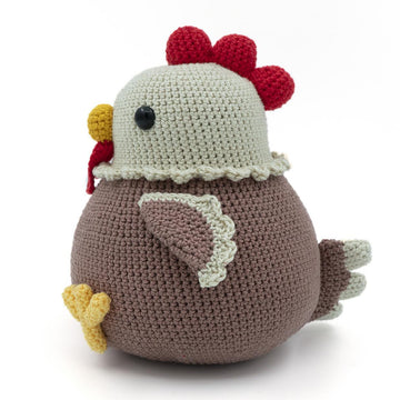 Amigurumi Hen, Chick, and Egg