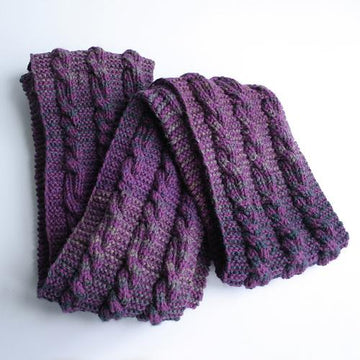 Gingerbread Icing Scarf