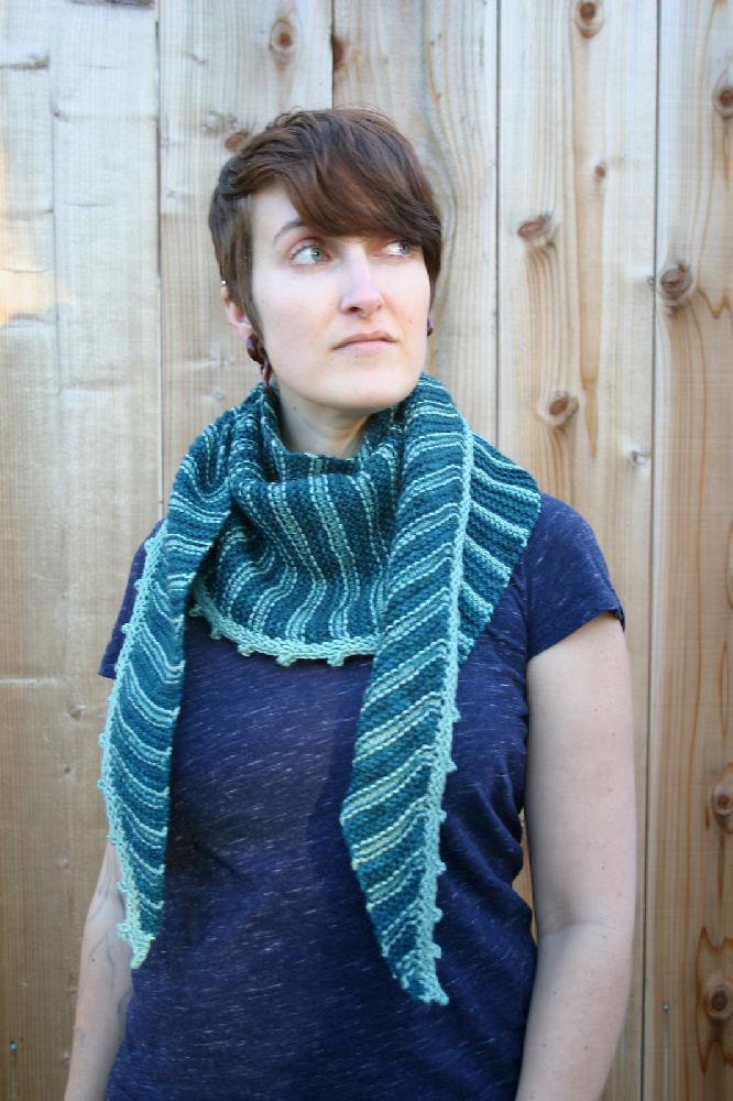 Kira K. Designs Pinstripe Shawl PDF