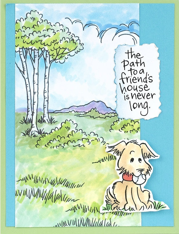 Stampendous Cling Stamp - Puppy Playmates