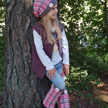 "Perfectly Plaid" Leg Warmers