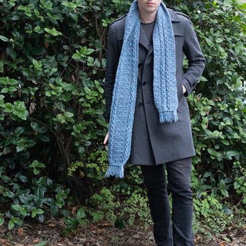 Faux Seam Scarf