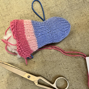 Knitting Pattern – Stuffed Dove Bird Toy