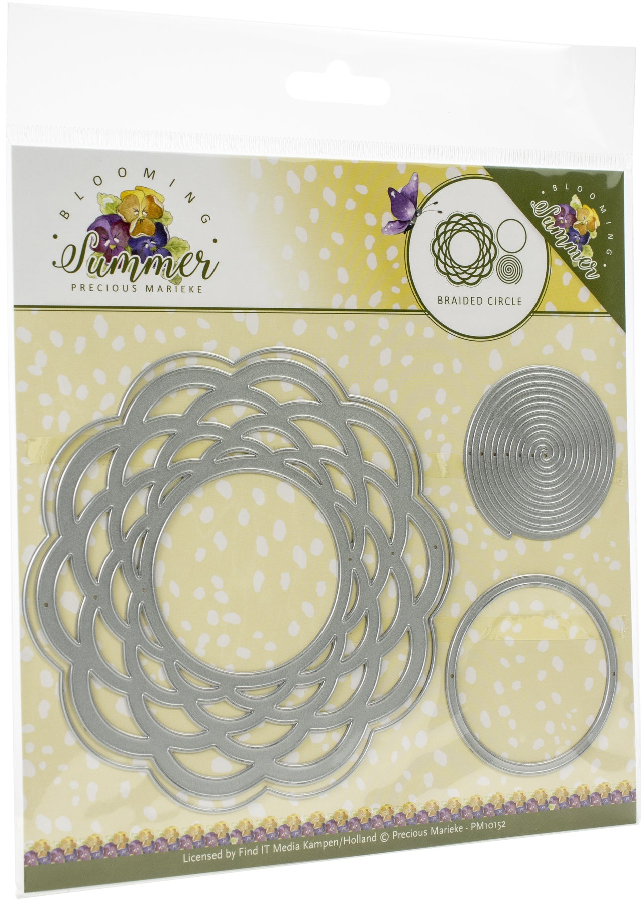 Find It Trading Precious Marieke Die - Braided Circle, Blooming Summer