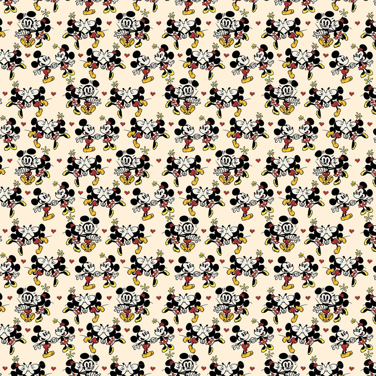 Cricut Patterned Premium Vinyl Sampler 12"X12" 6/Pkg - Mickey And Friends -Oh Boy! -Removable