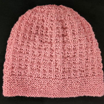 Surrey - Family textured beanie with garter brim