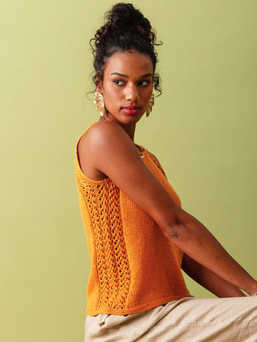 Lagos Top in Berroco Vera - Downloadable PDF