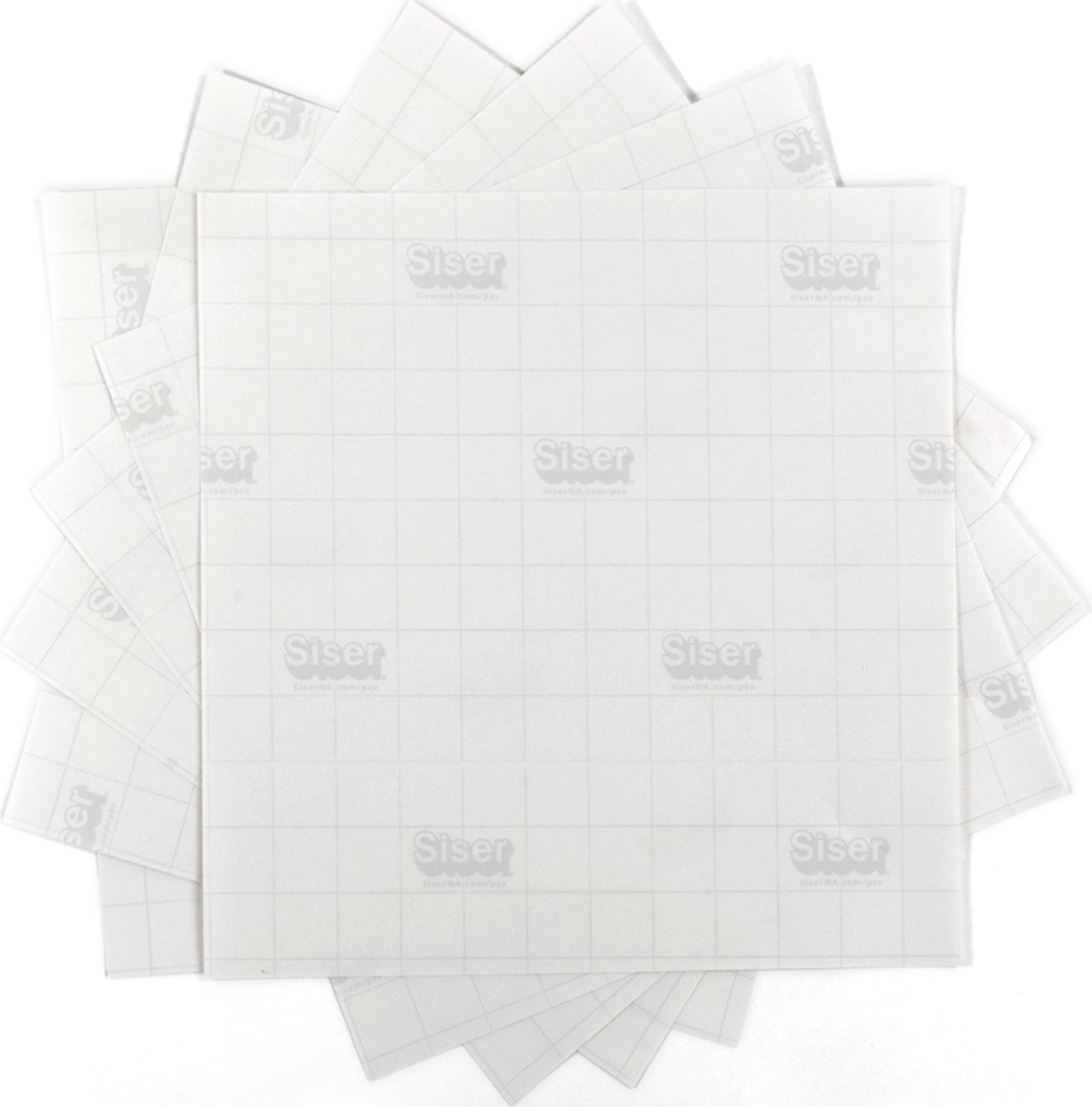 Siser EasyPSV Application Tape 12"X12" 6/Pkg - 600251