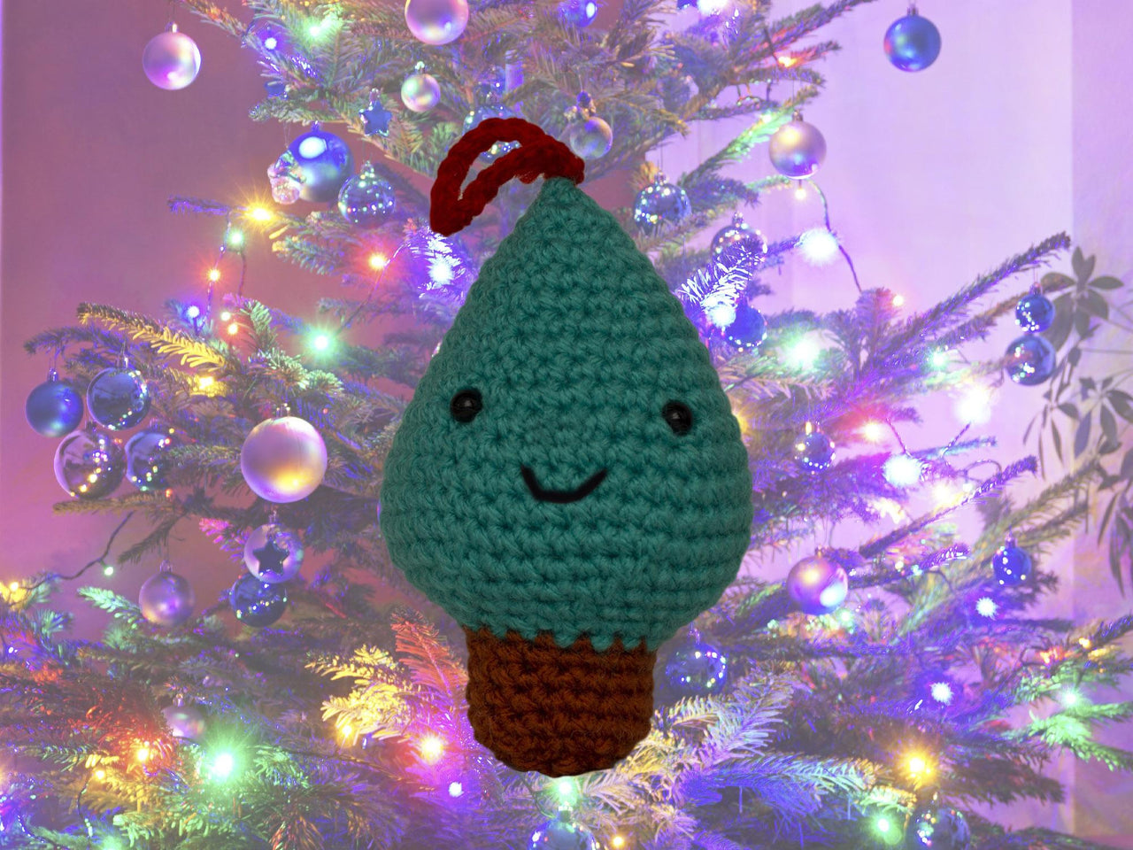 Häkelanleitung Weihnachtsbaum