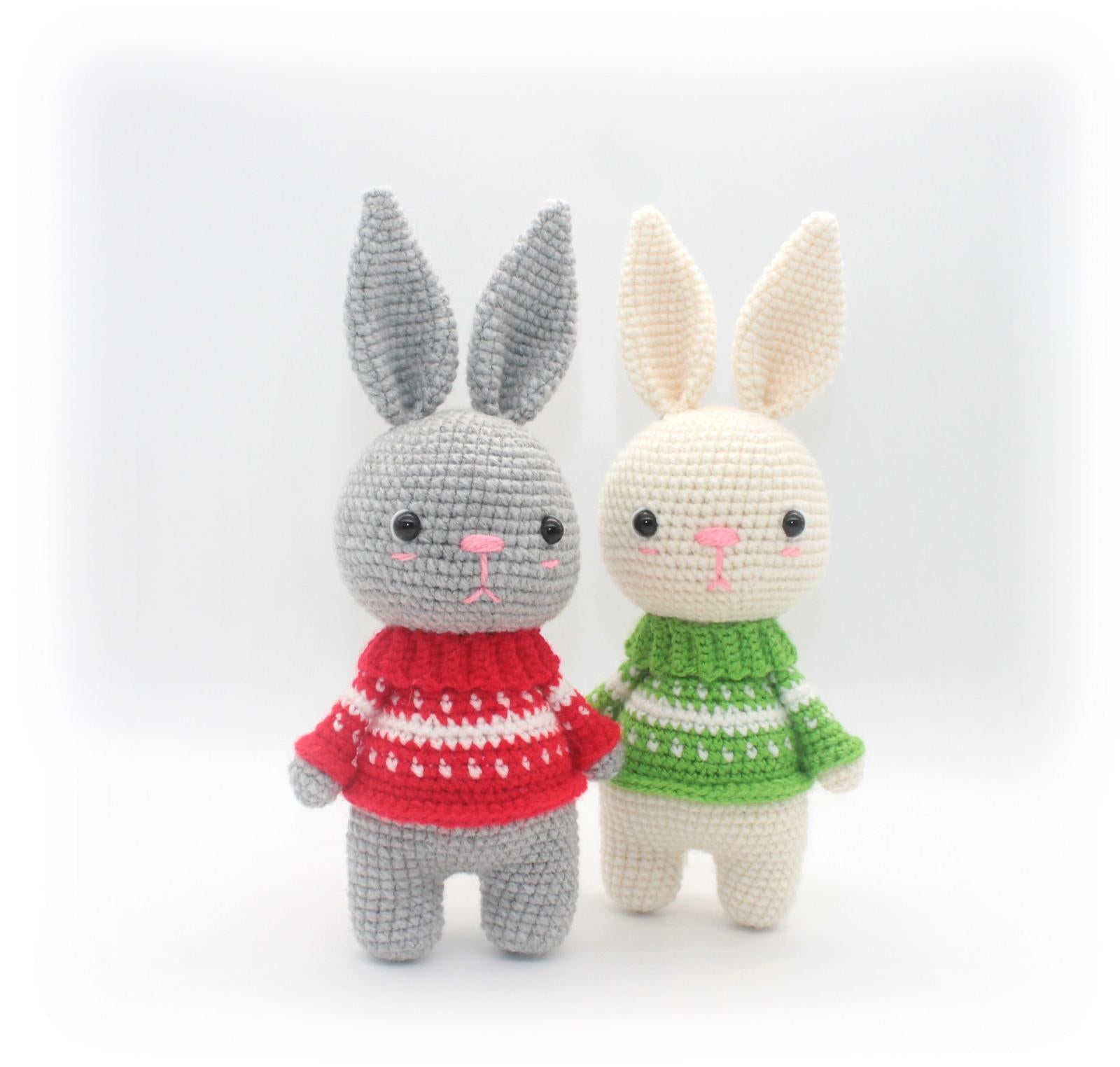 Christmas Bunny Crochet Pattern