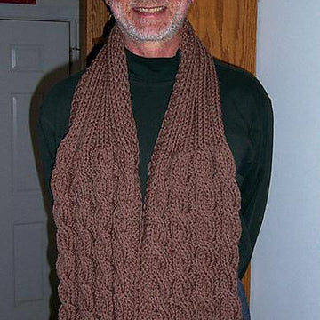 Completely Cozy & Reversible Scarf for Him!