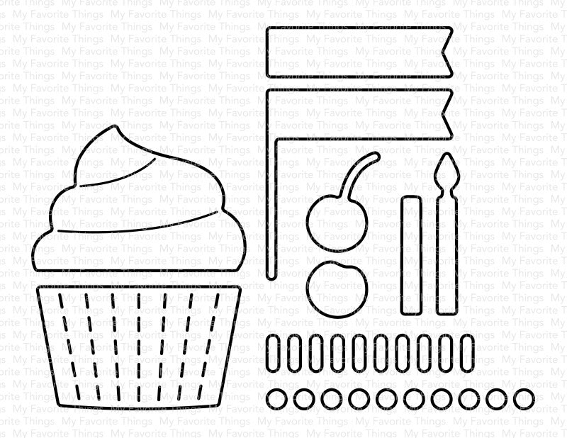 My Favorite Things Die-namics Die - Mini Cupcake Maker