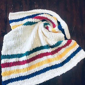 Hudson's Bay Inspired Baby Blanket