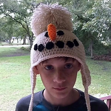 Holiday Head: Snowman Hat