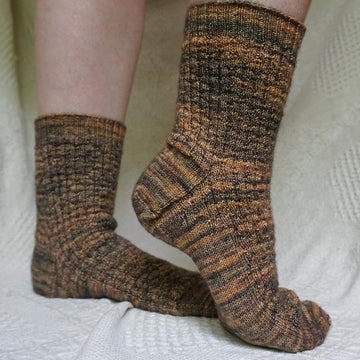 Freckled Rib Socks