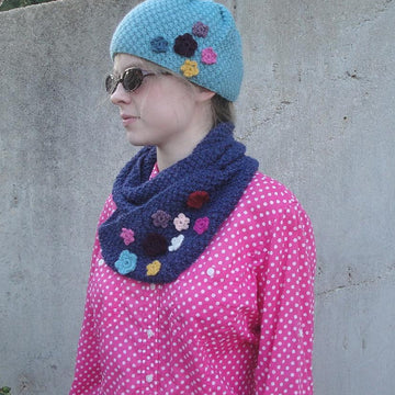 Flowery Cowl & Hat