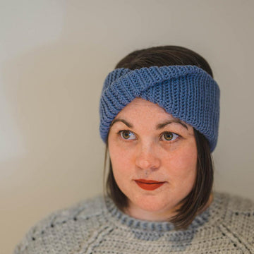 Easy Twisted Ear Warmer