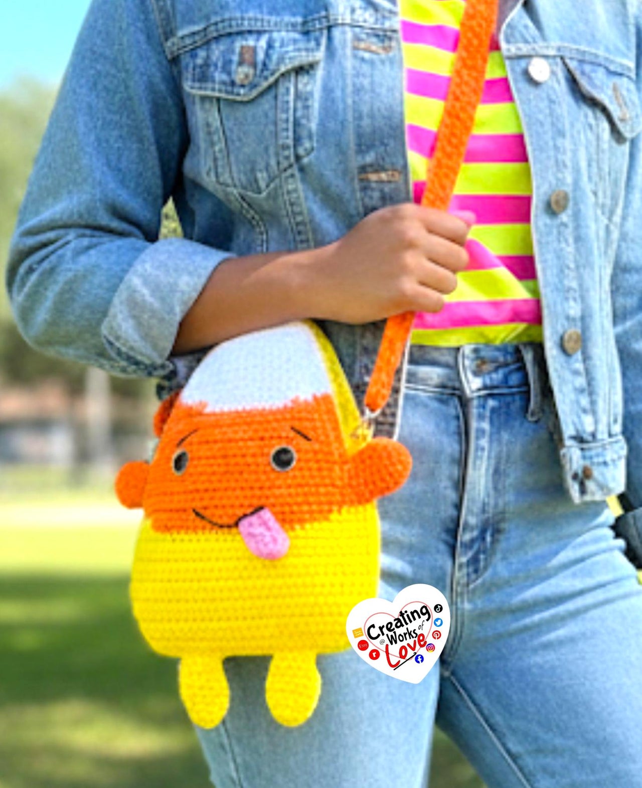 Candy Corn Purse