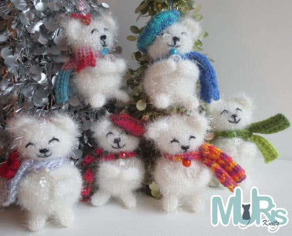 Christmas Twinkle Bears Ornament