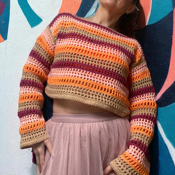 Peaches and Cream Crop Top