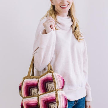 Blush Blizzard Puffer Purse