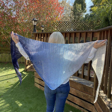 Pebble Beach Light Shawl