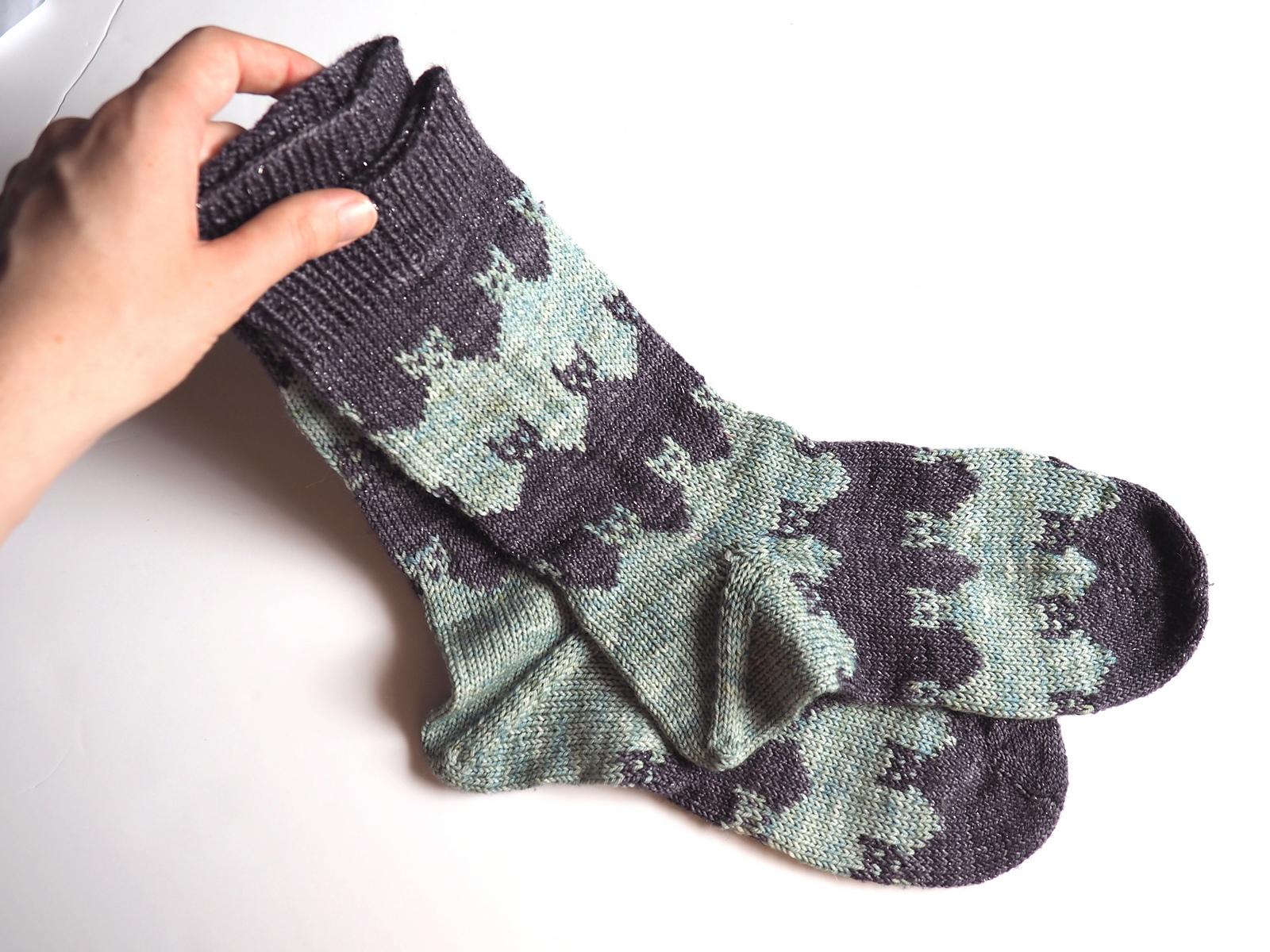 Prairie Cats Socks