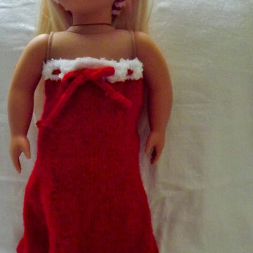 Christmas dress and dolls cape