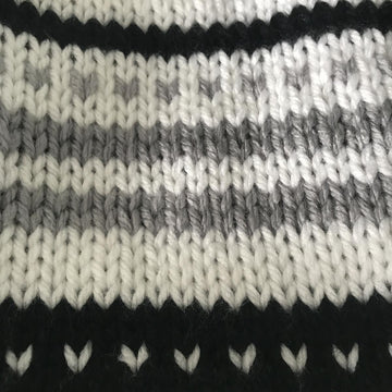 Simple stripe baby blanket