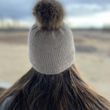 Adult Simple Cable Hat