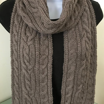 Camden Cabled Scarf
