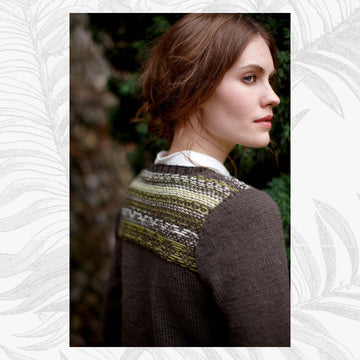 Charlotte Cardigan - Knitting Pattern For Women in Willow & Lark Ramble