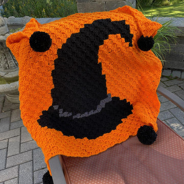 Witch's Hat C2C Afghan