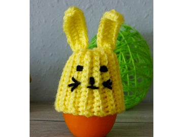 Häkelanleitung für den osterlichen Eierwärmer "Hase"...