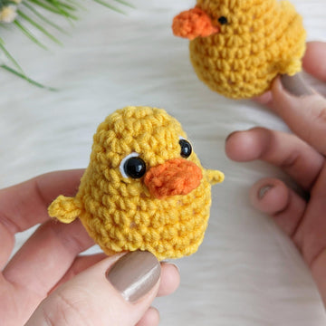 Crochet duck pattern, amigurumi rubber duck easy crochet pattern