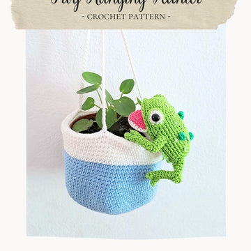 Frog Hanging Planter
