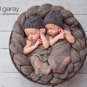 Cabled Baby Hat, Cabled Newborn Hat