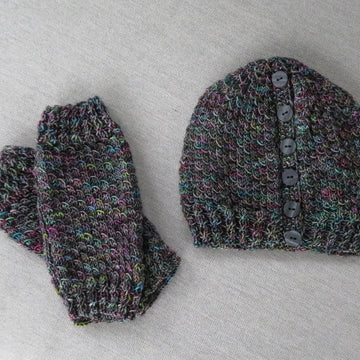 Mermaid Scales Fingerless Gloves
