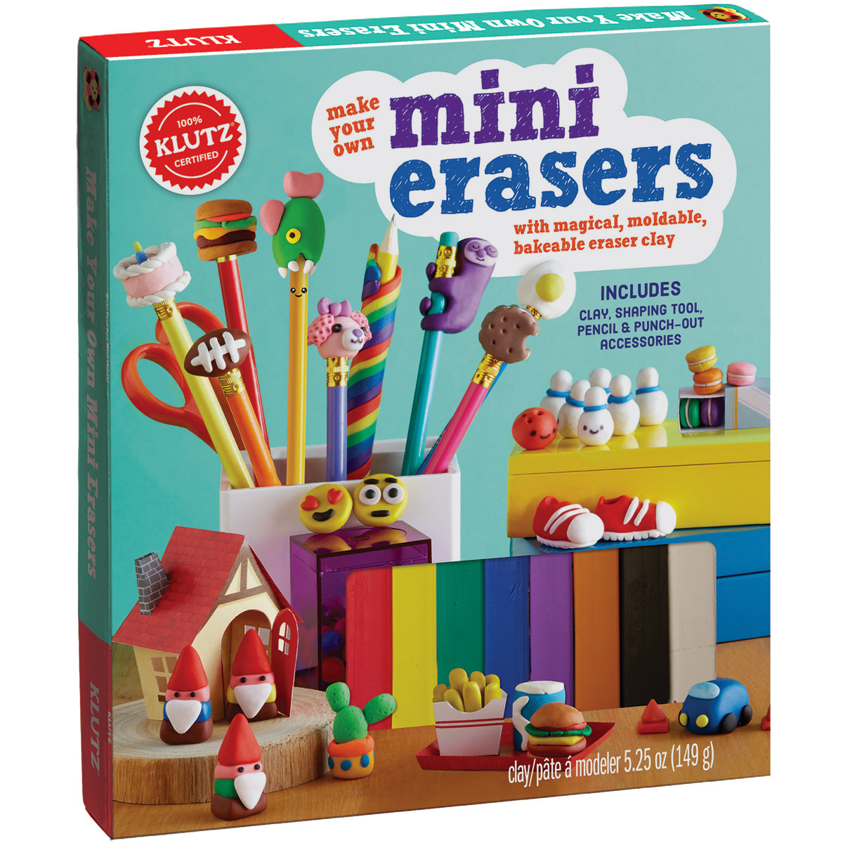 Klutz Make Your Own Mini Erasers Kit - 336509
