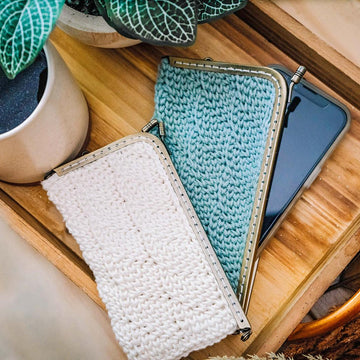 Happily Ever After Crochet Clutch