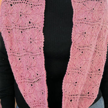 Vinco Lace Flower Cowl/Infinity Scarf