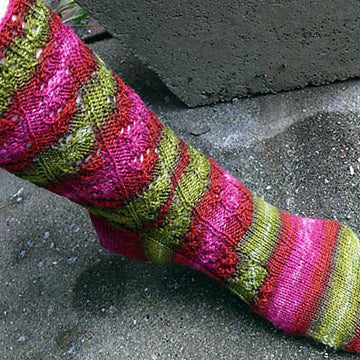 Merlot Vine Sock