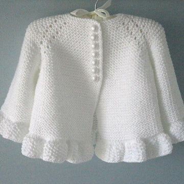 Knitting Cardigan Adeline Pattern by Elena Mitchell