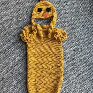 Crochet Baby Easter Chick Suit