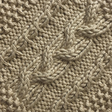 Cozy Cabled Coasters