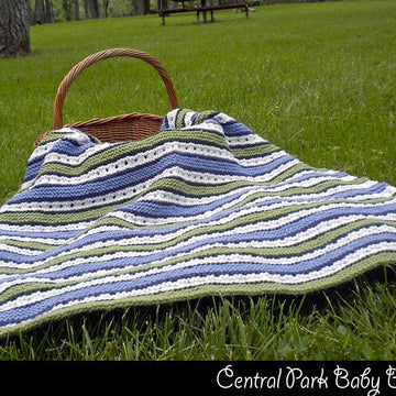 Central Park Baby Blanket